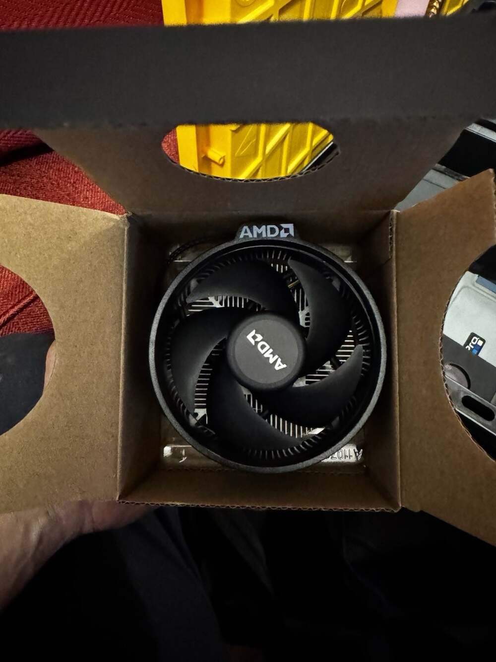 AMD Wraith Stealth CPU Cooler Heatsink Fan AM4 P/N 712-000046